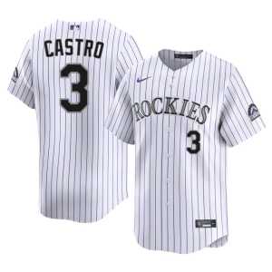 Mens White #3 Rox Willi Castro 2026 Jerseys 669763-494 - Image 1