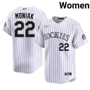 Women's White #22 Rocks MLB Mickey Moniak Jerseys 508978-645 - Image 1