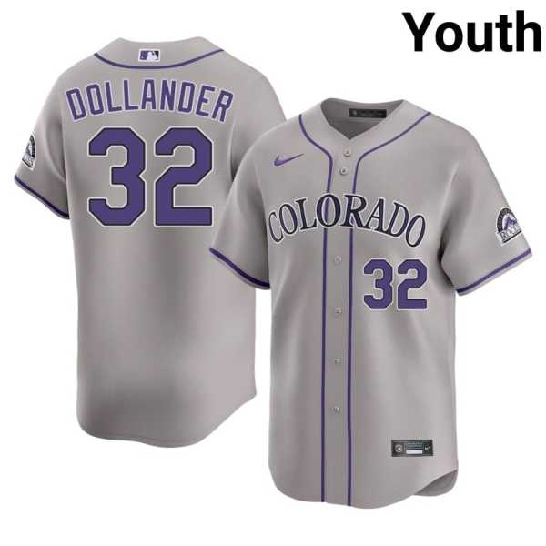 Youth20202620Chase20Dollander20colorado20rockies20baseball20gray20jersey.jpg